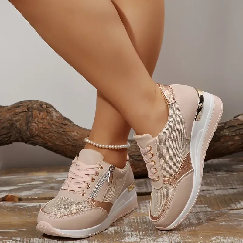 Anite™ – Nya ortopediska sneakers för kvinnor med snörning och sidodragkedja