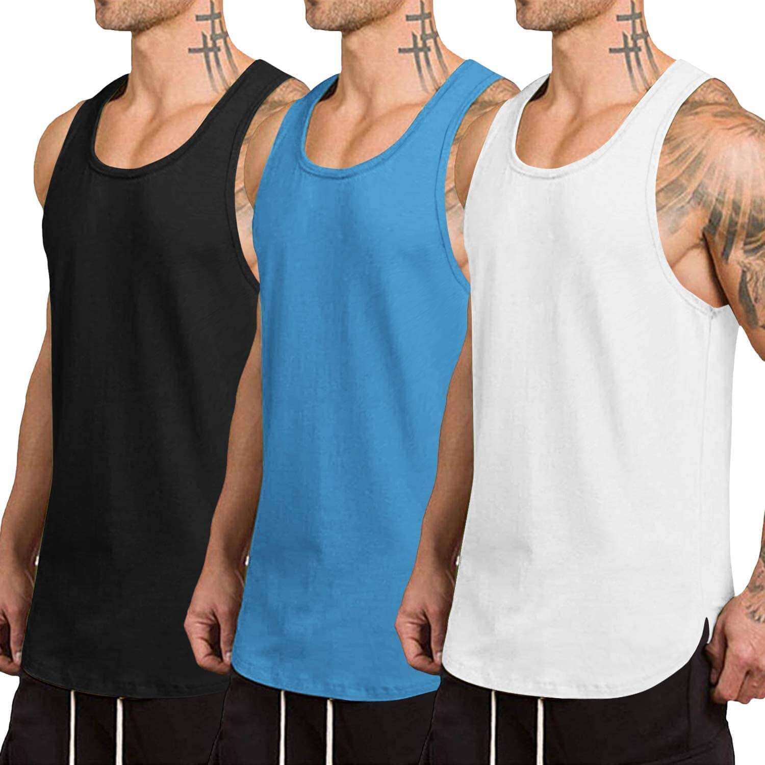 3-Pack Snabbtorkande Gym Väst