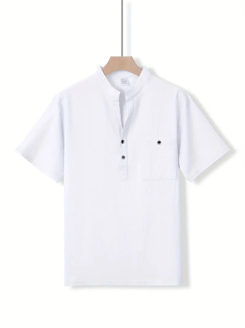 Leblanc™ | Elegant Kortärmd Skjorta