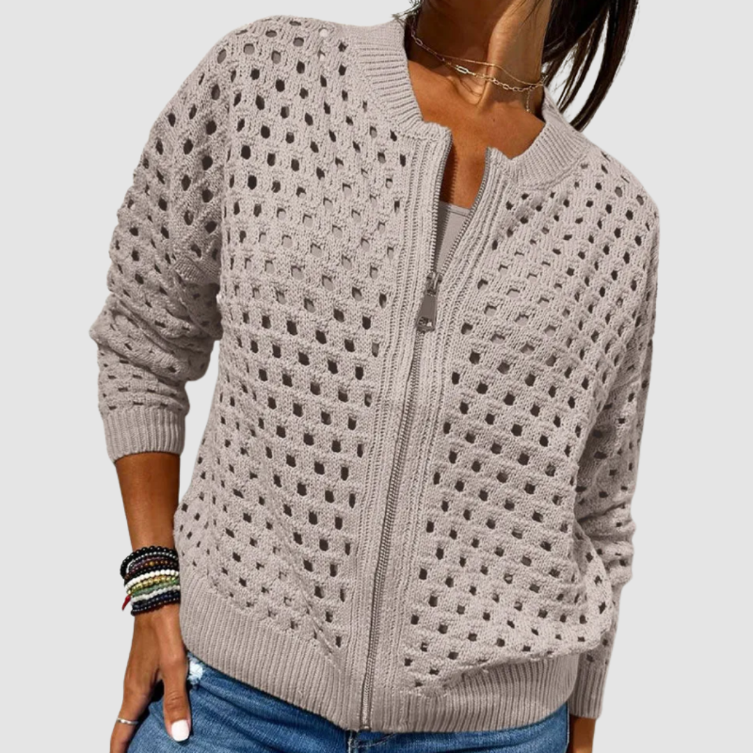 Desiree™ Premium-stickad kofta