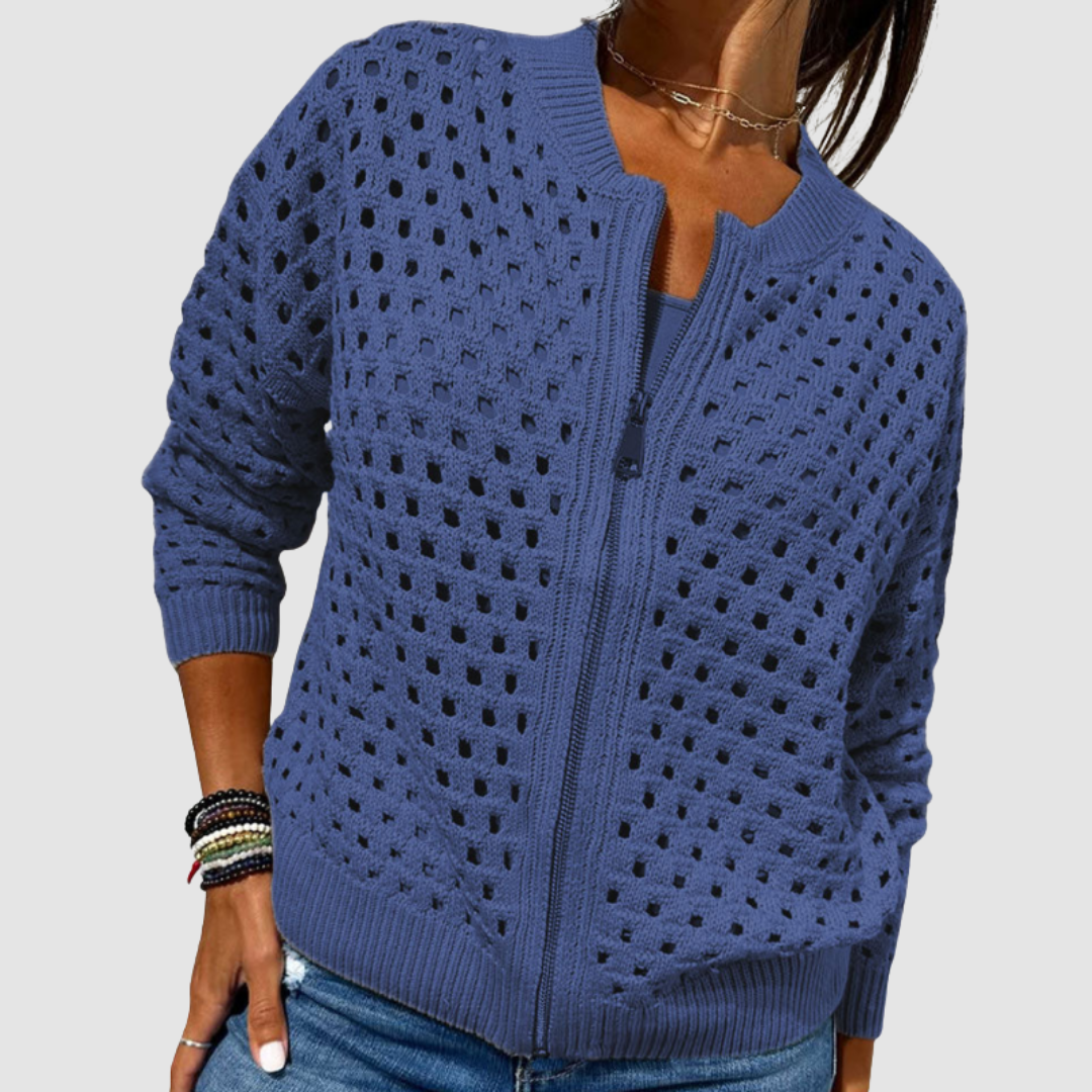 Desiree™ Premium-stickad kofta