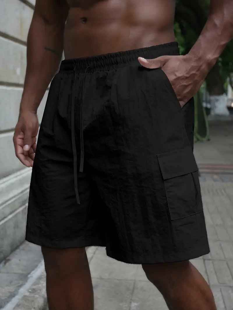 Leblanc™ | Andningsbara Shorts med Elastisk Midja