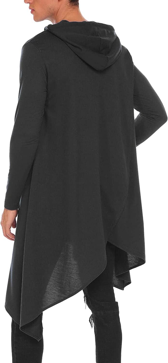 Casual Asymmetrisk Huva Poncho Sweatshirt