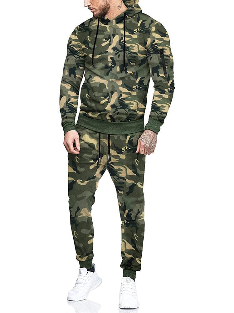 Casual 2-Delat Huva Löp Sportset