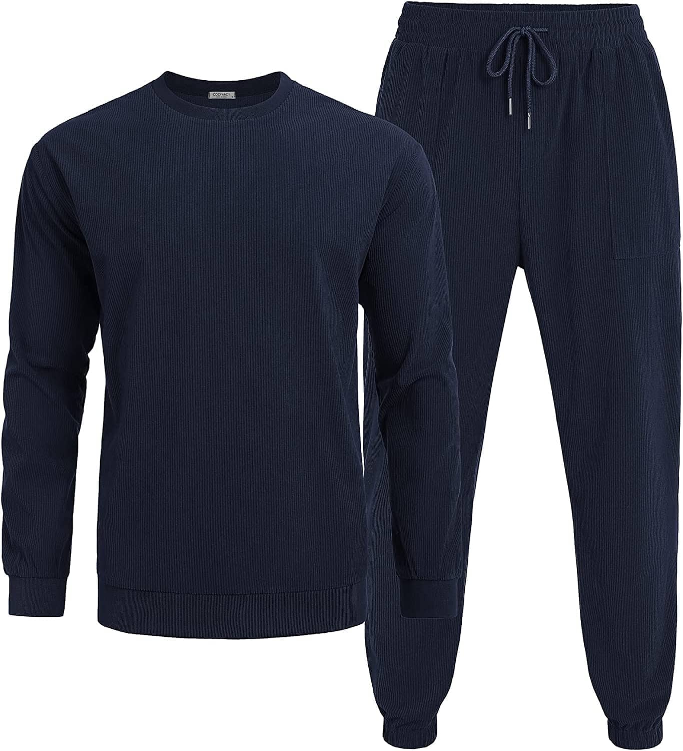2-Delat Långärmd Pullover Sportset