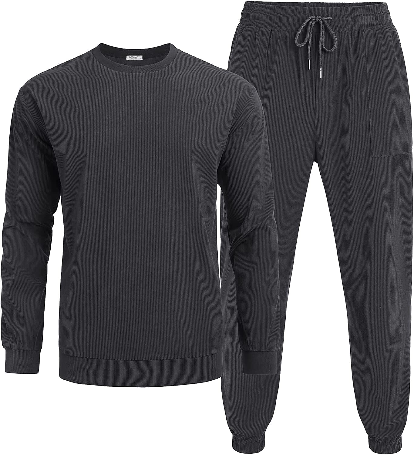 2-Delat Långärmd Pullover Sportset