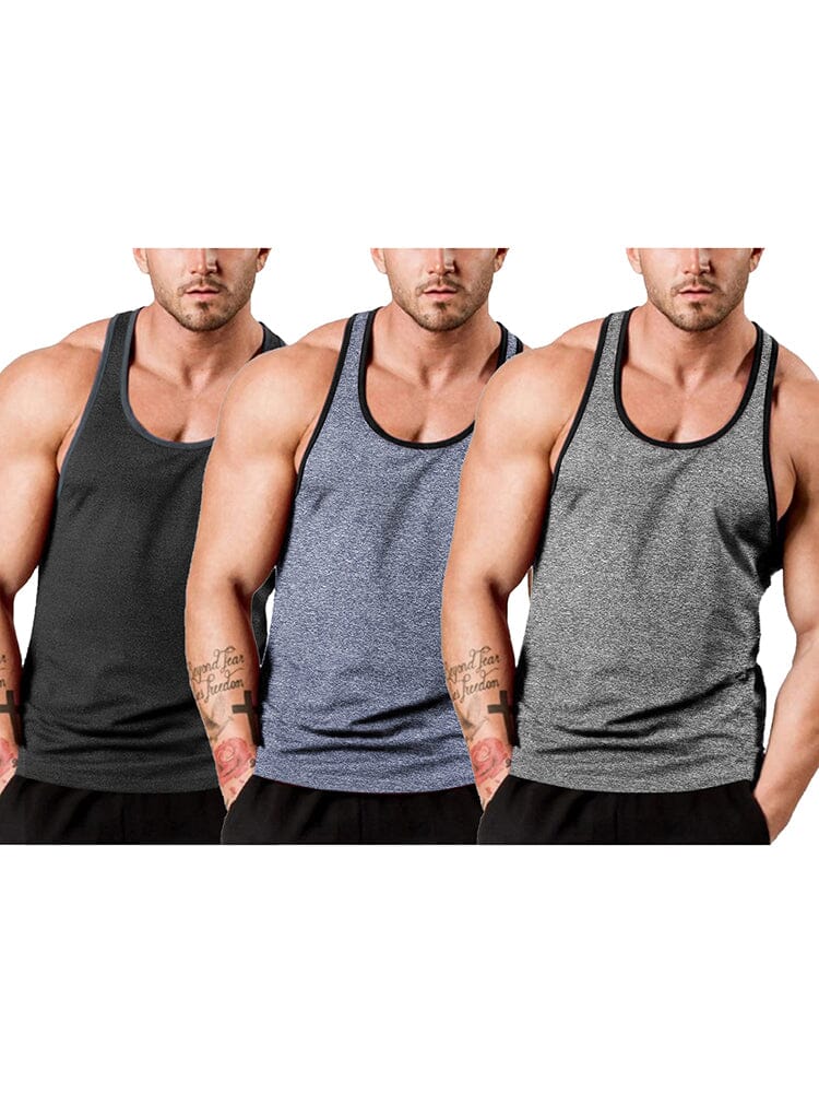 Herr 3-Pack Fitness Väst