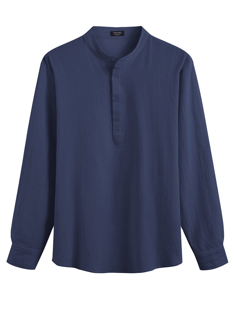 Casual 2-Delat Henley Skjortset