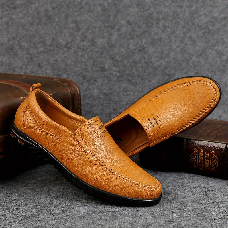 Eleganta Läder Loafers