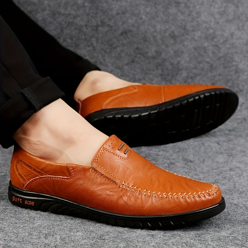 Eleganta Läder Loafers