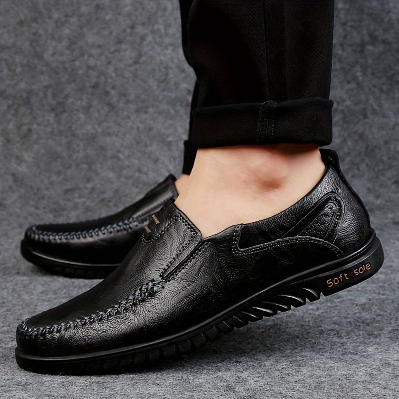 Eleganta Läder Loafers