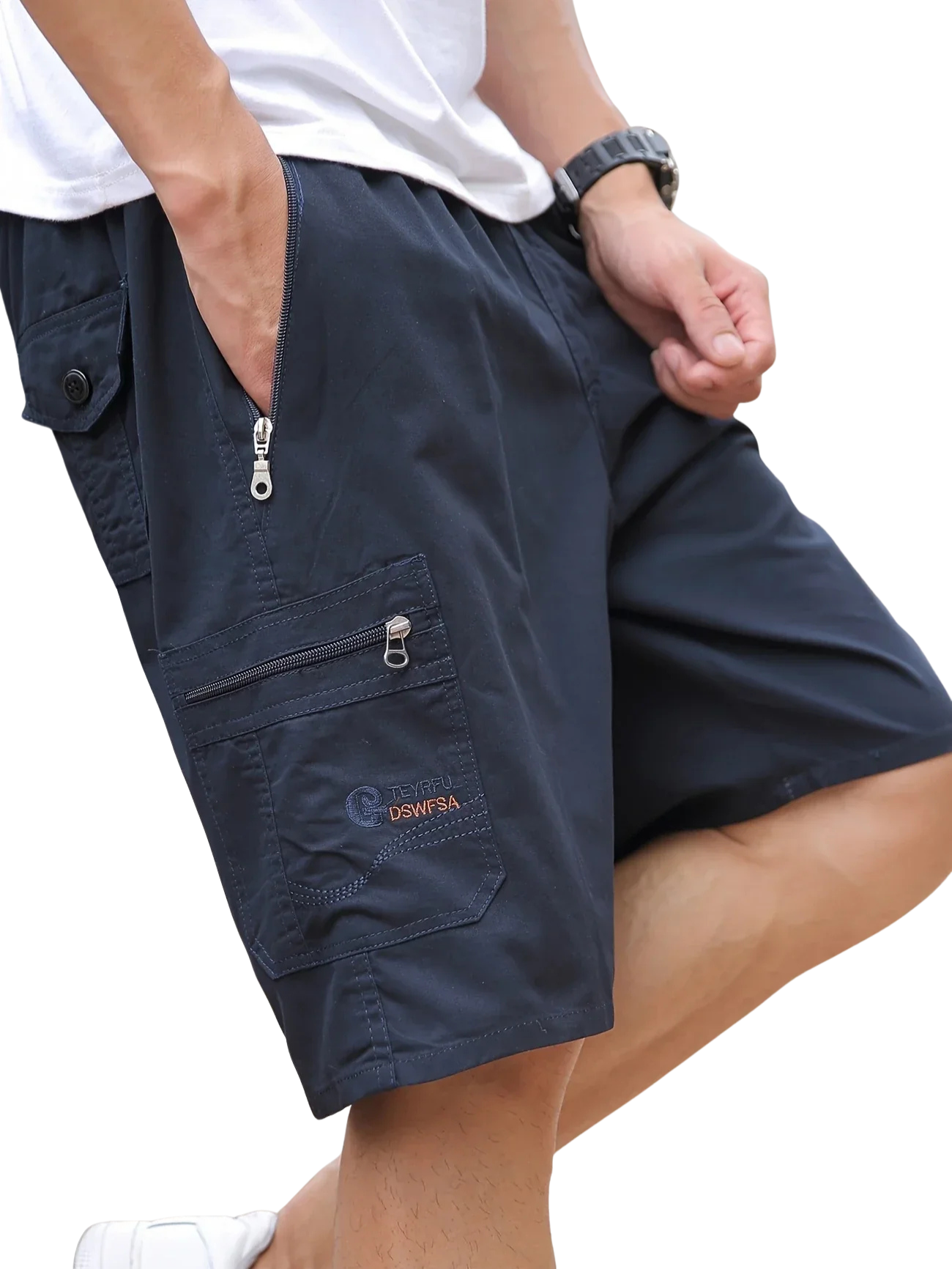 Leblanc™ | Lätta Cargoshorts med Fickor
