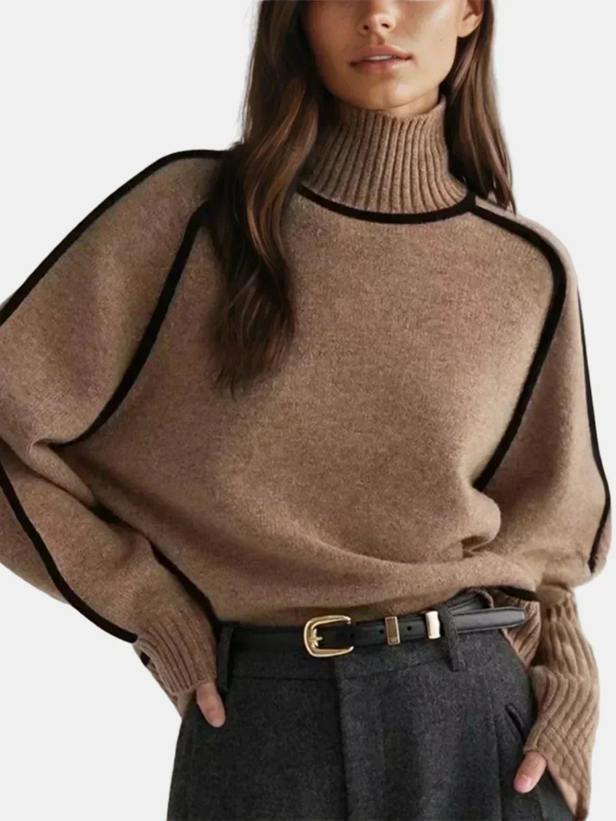 Azura | Elegant Polokrage Tröja