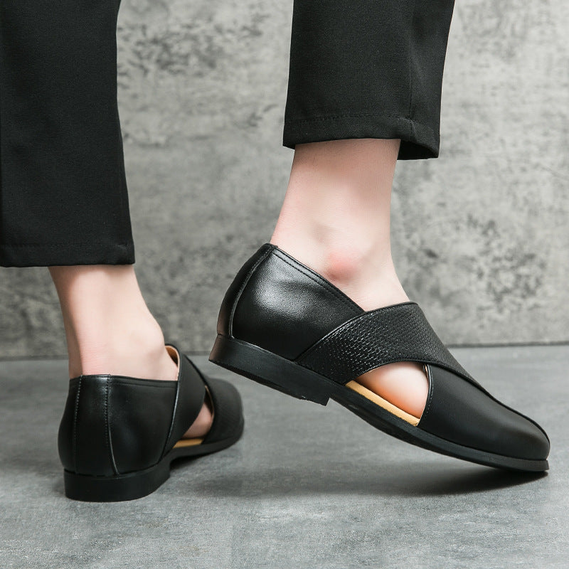 Vintage Läder Loafers