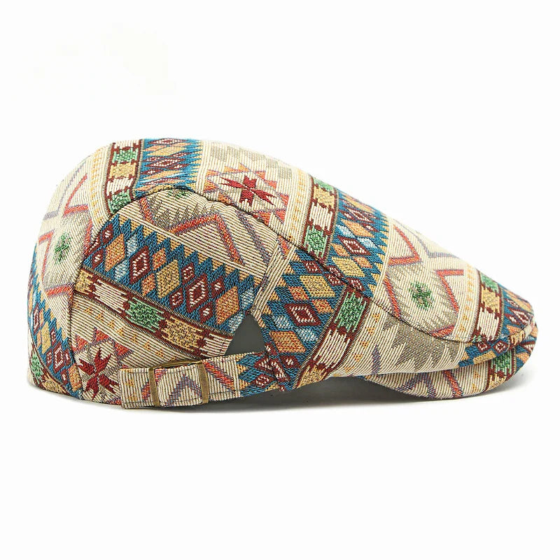 Beeckhoven™ | Färgglad Vintage Herrkeps