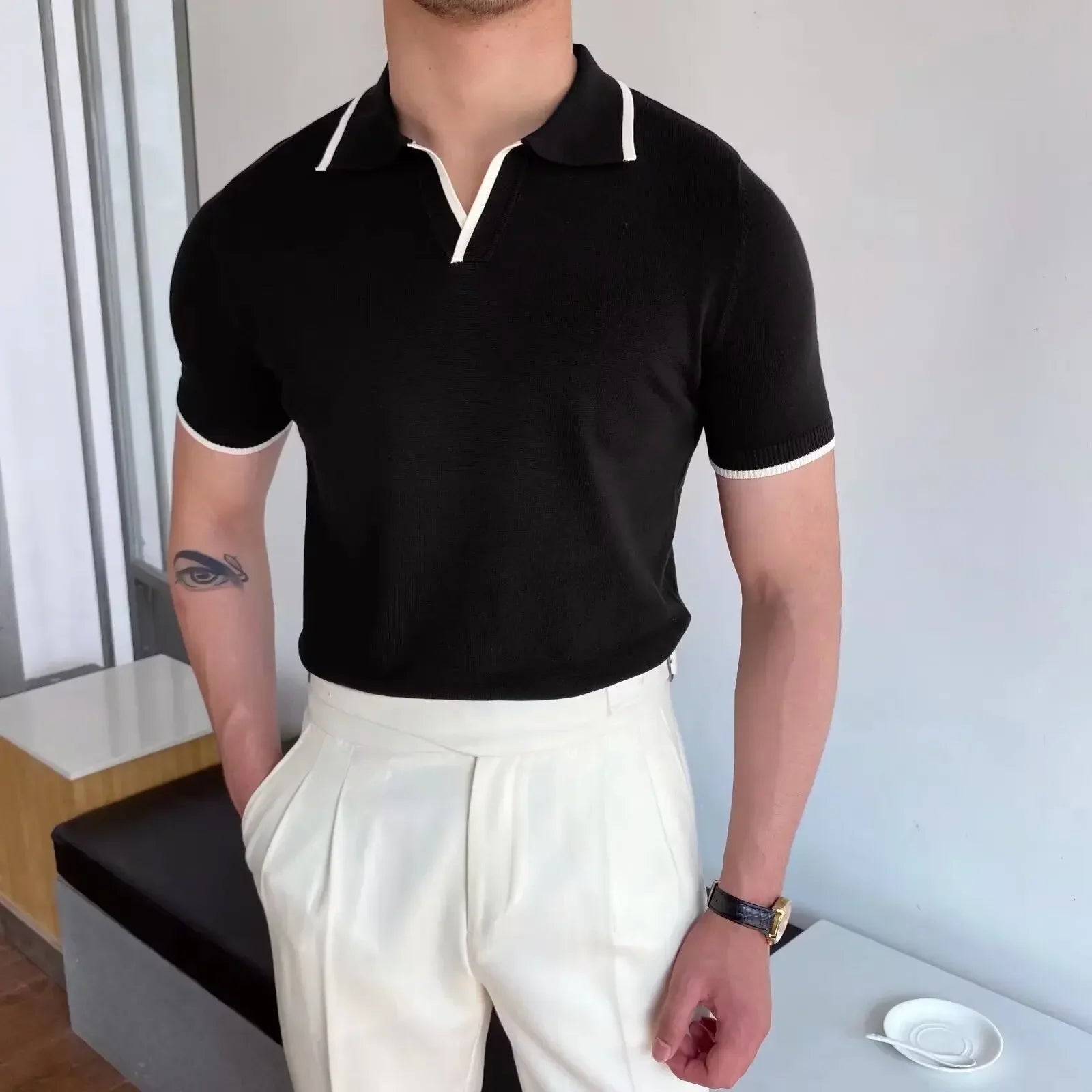 Elegant Pikétröja