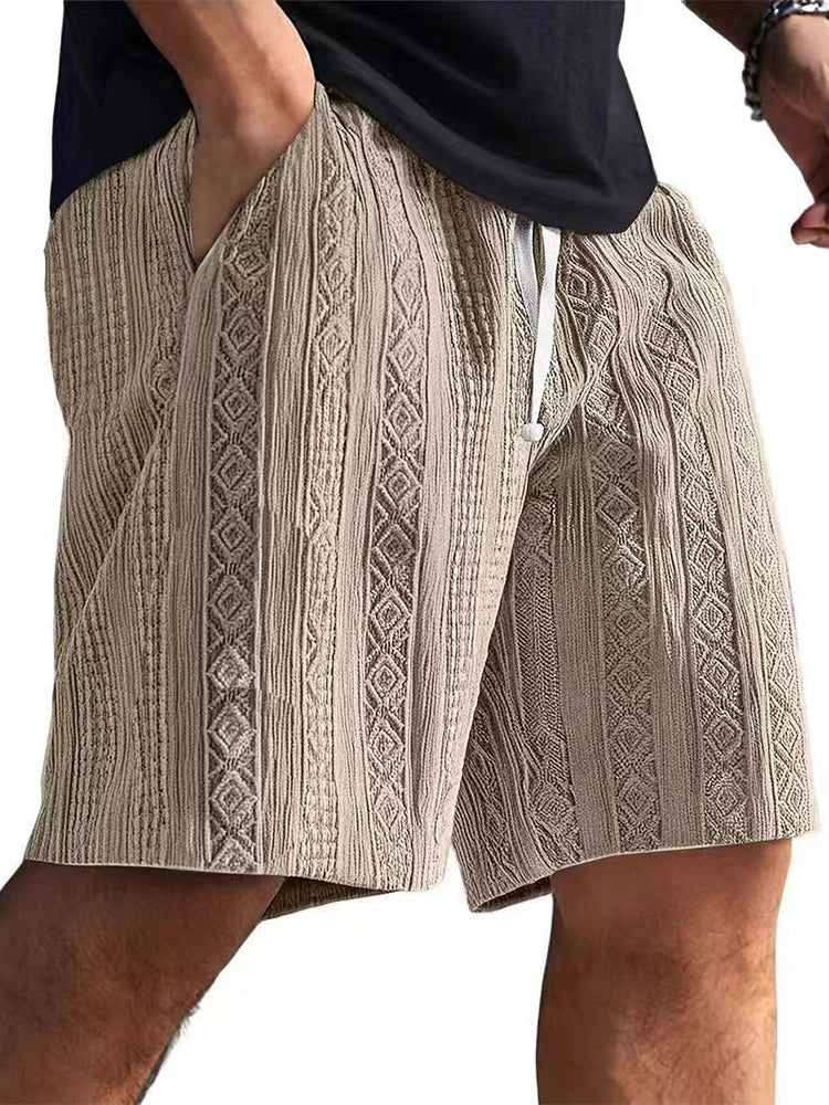 Leblanc™ | Texturerade Herrshorts