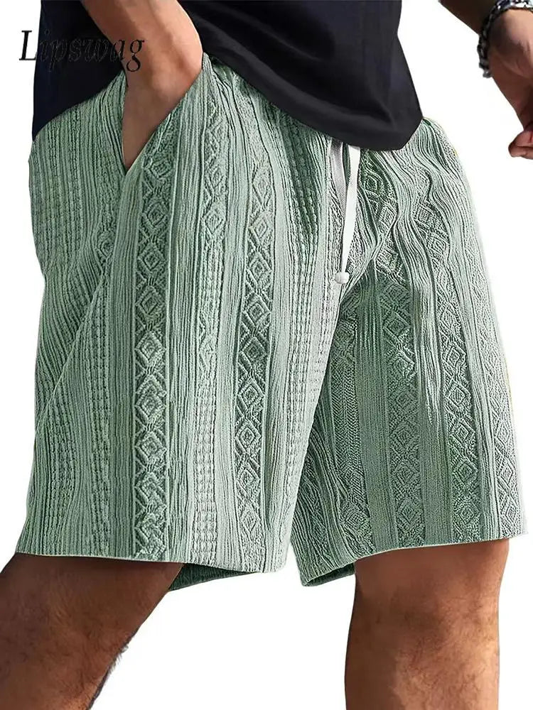 Leblanc™ | Texturerade Herrshorts