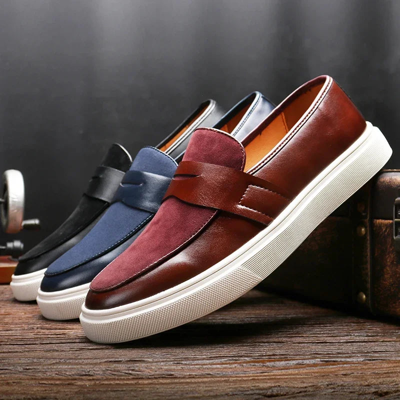 Neapel Läder Loafers