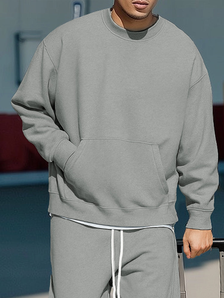 Mångsidigt Avslappnat Sweatshirt och Byxset