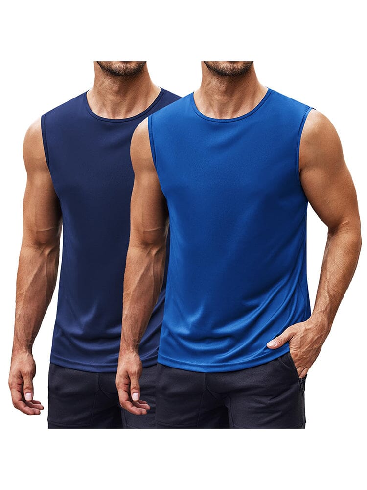 Atletisk Snabbtorkande 2-Pack Tank Top