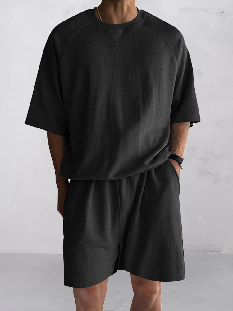Athleisure Löst Sittande 2-Delat Set