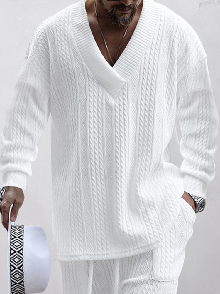 Athleisure Kabel Jacquard Set