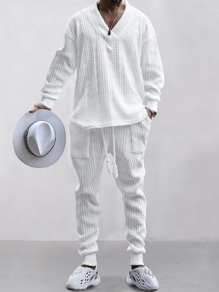 Athleisure Kabel Jacquard Set