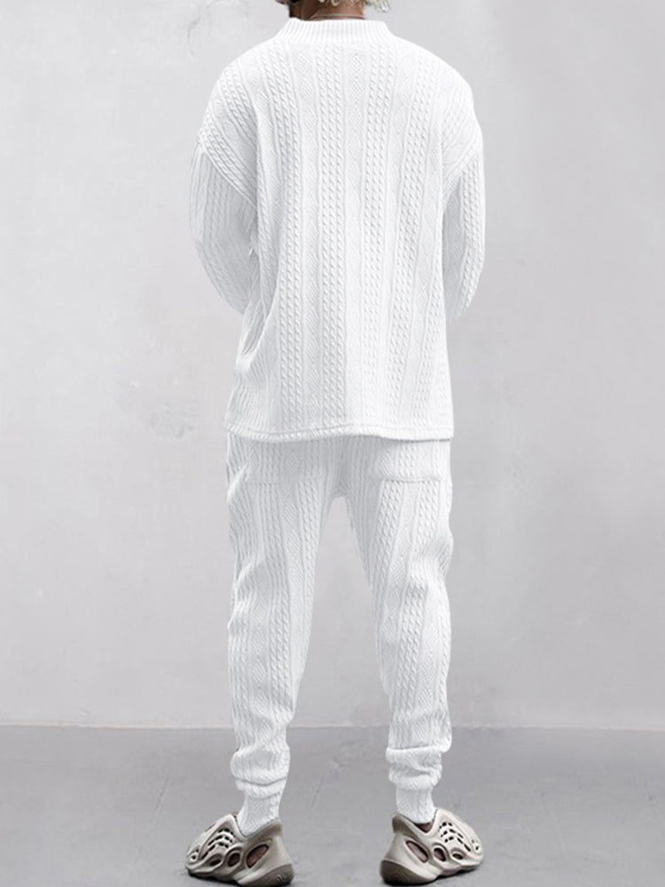 Athleisure Kabel Jacquard Set