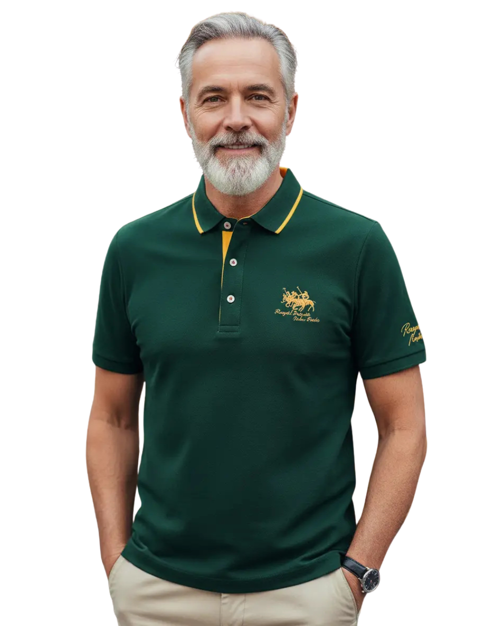 Lyxig Pikétröja