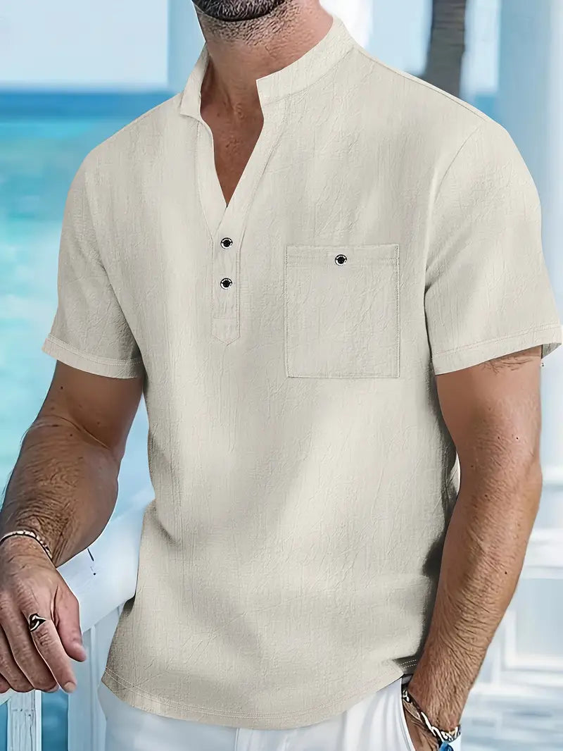Leblanc™ | Elegant Kortärmd Skjorta