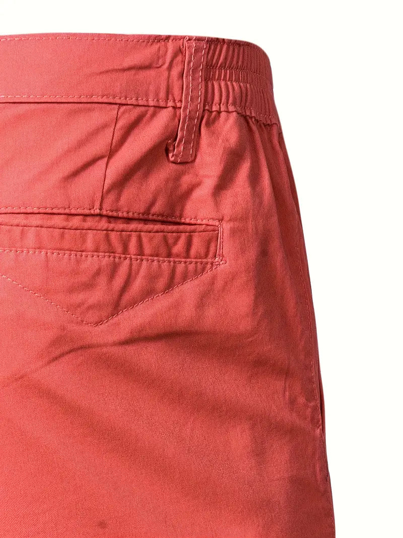 Leblanc™ | Bomullsshorts med Fickor