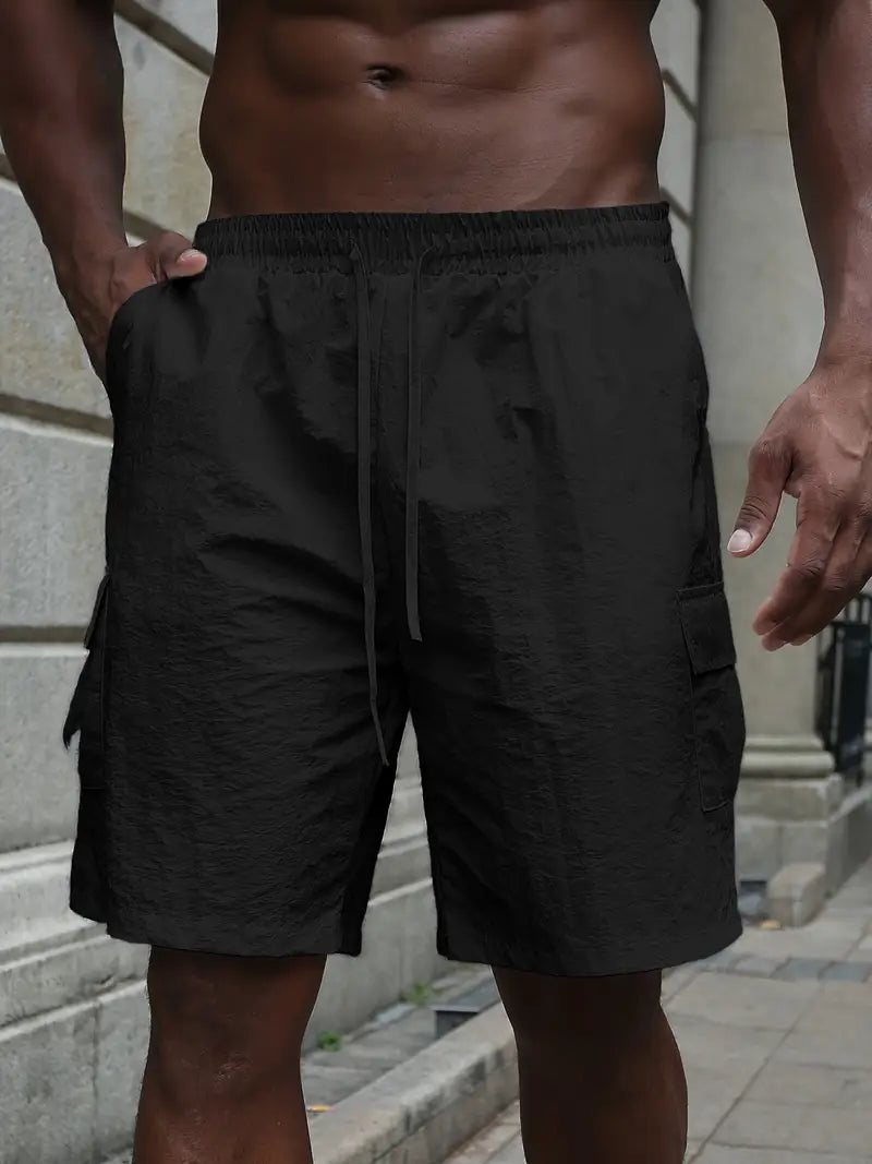 Leblanc™ | Andningsbara Shorts med Elastisk Midja