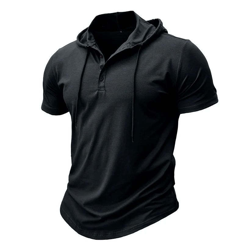 André Ferran Tyler Hooded Henley