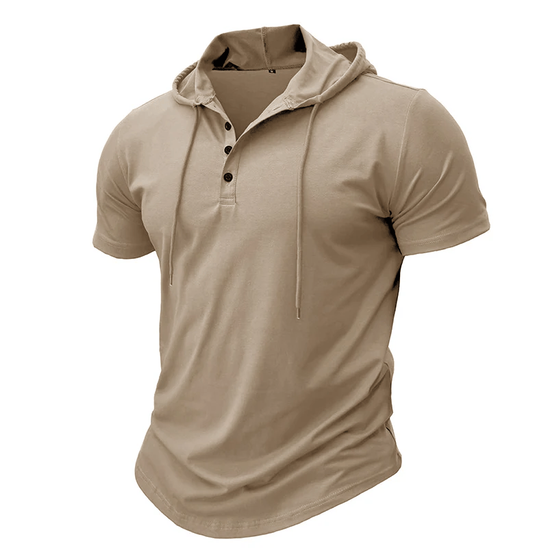 André Ferran Tyler Hooded Henley