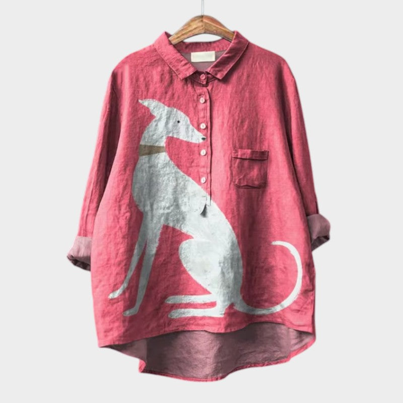 Constance | Elegant Linne Sommarblus