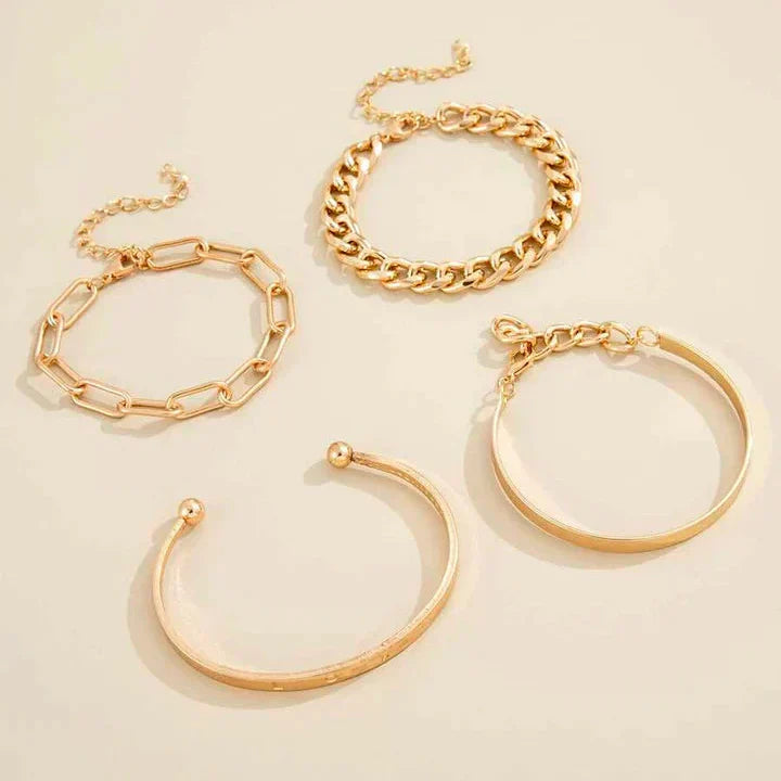 Elegant Elan Mercer Guldarmbandsset
