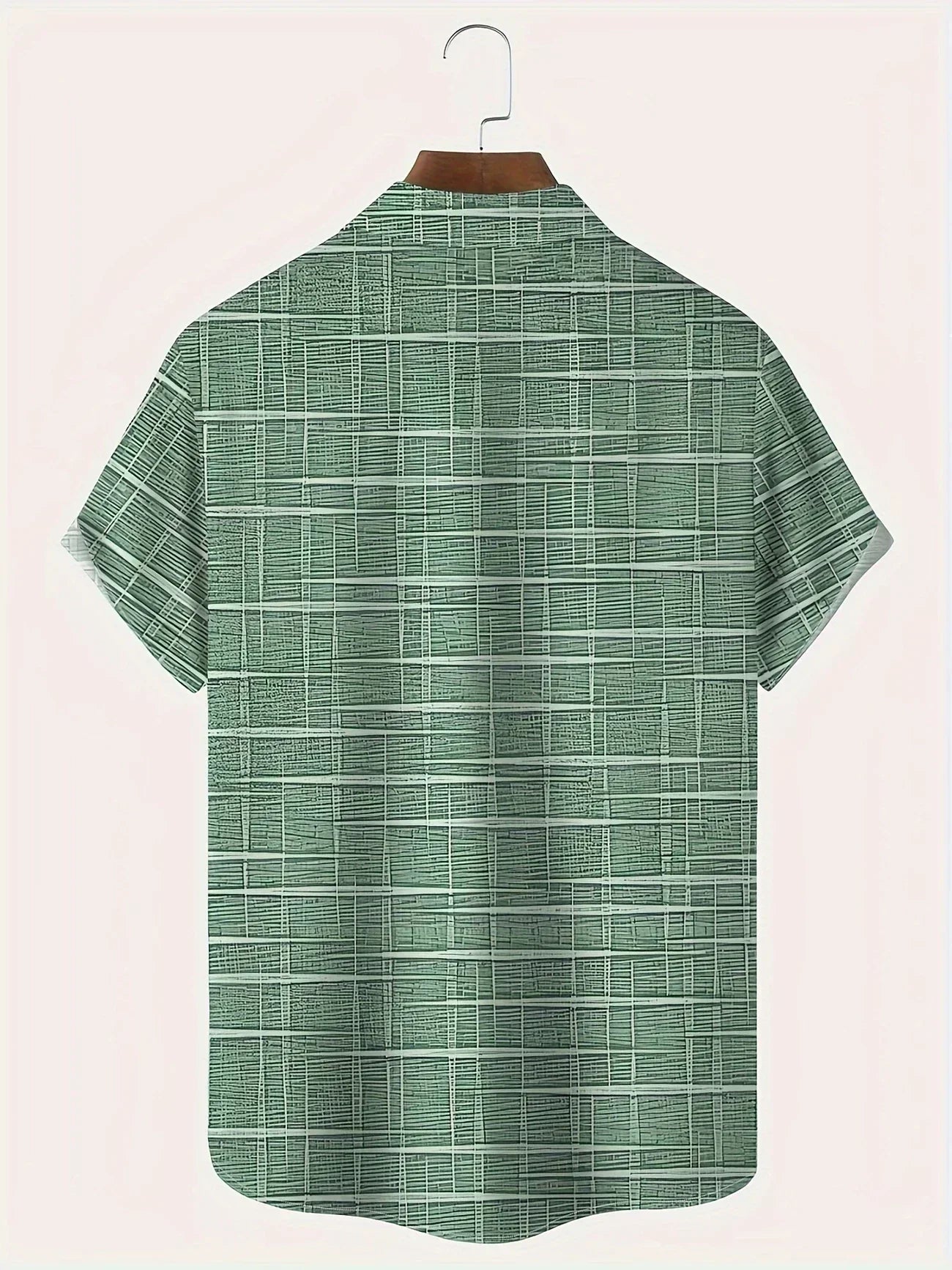 Leblanc™ | Elegant Randig och Rutig Skjorta