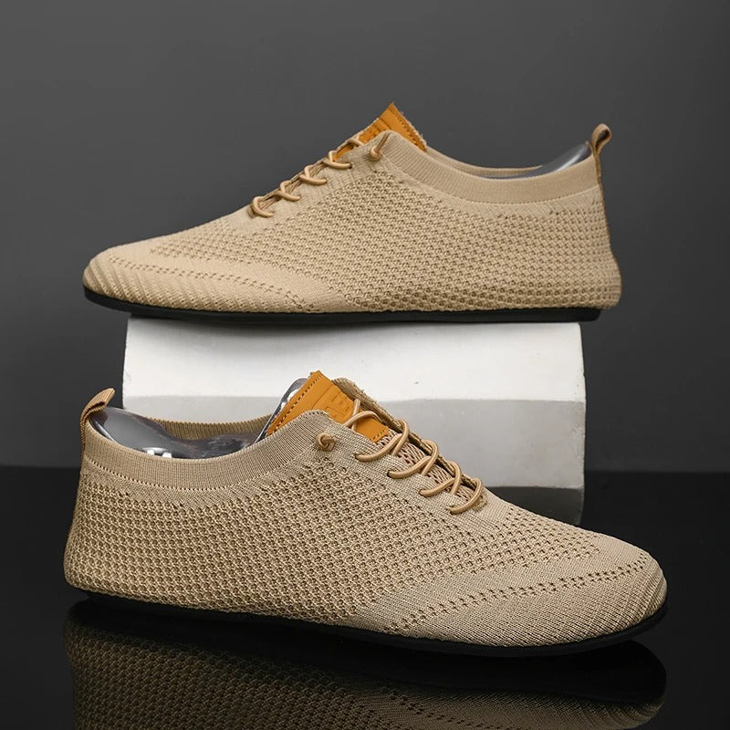 Mesh Knit Loafers