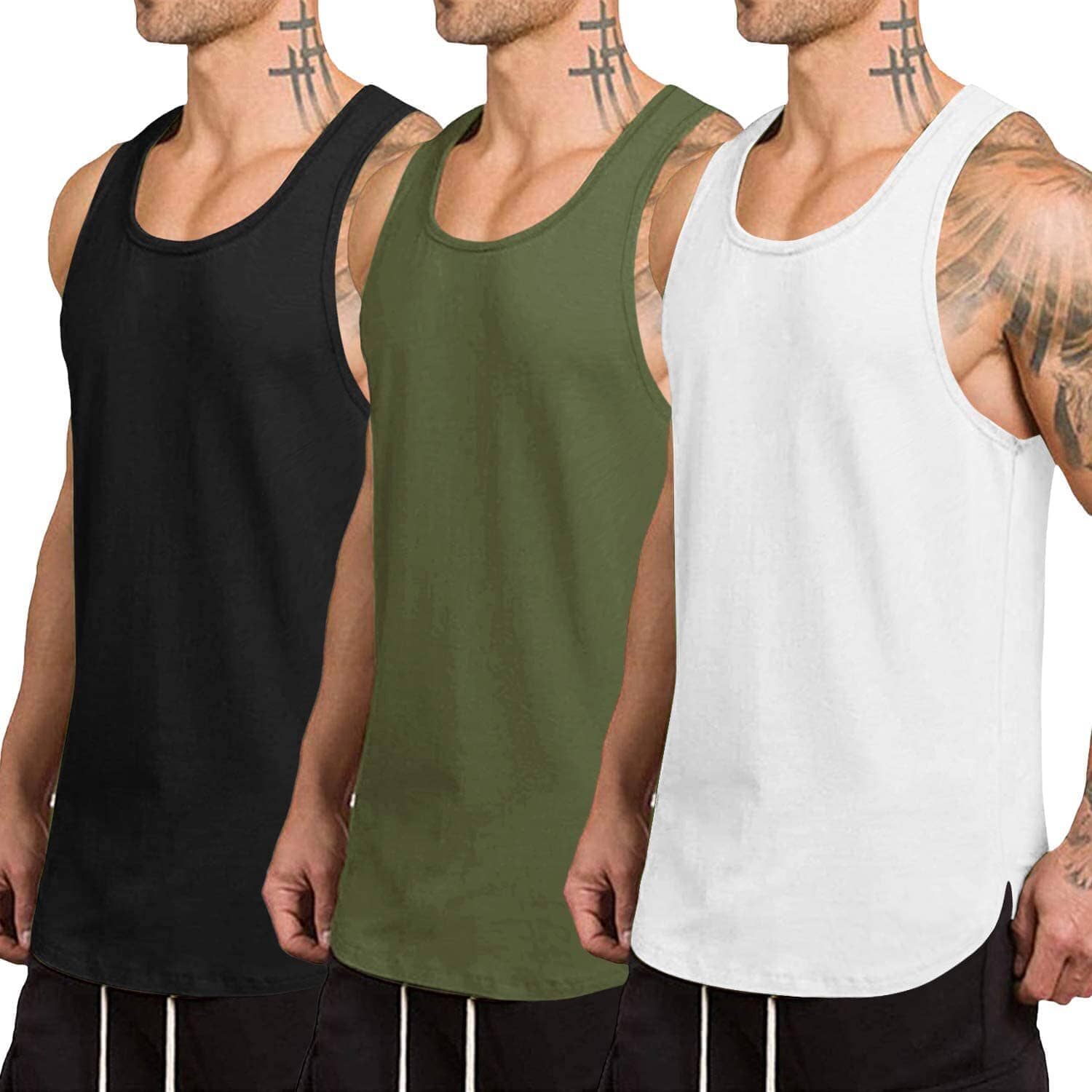 3-Pack Snabbtorkande Gym Väst