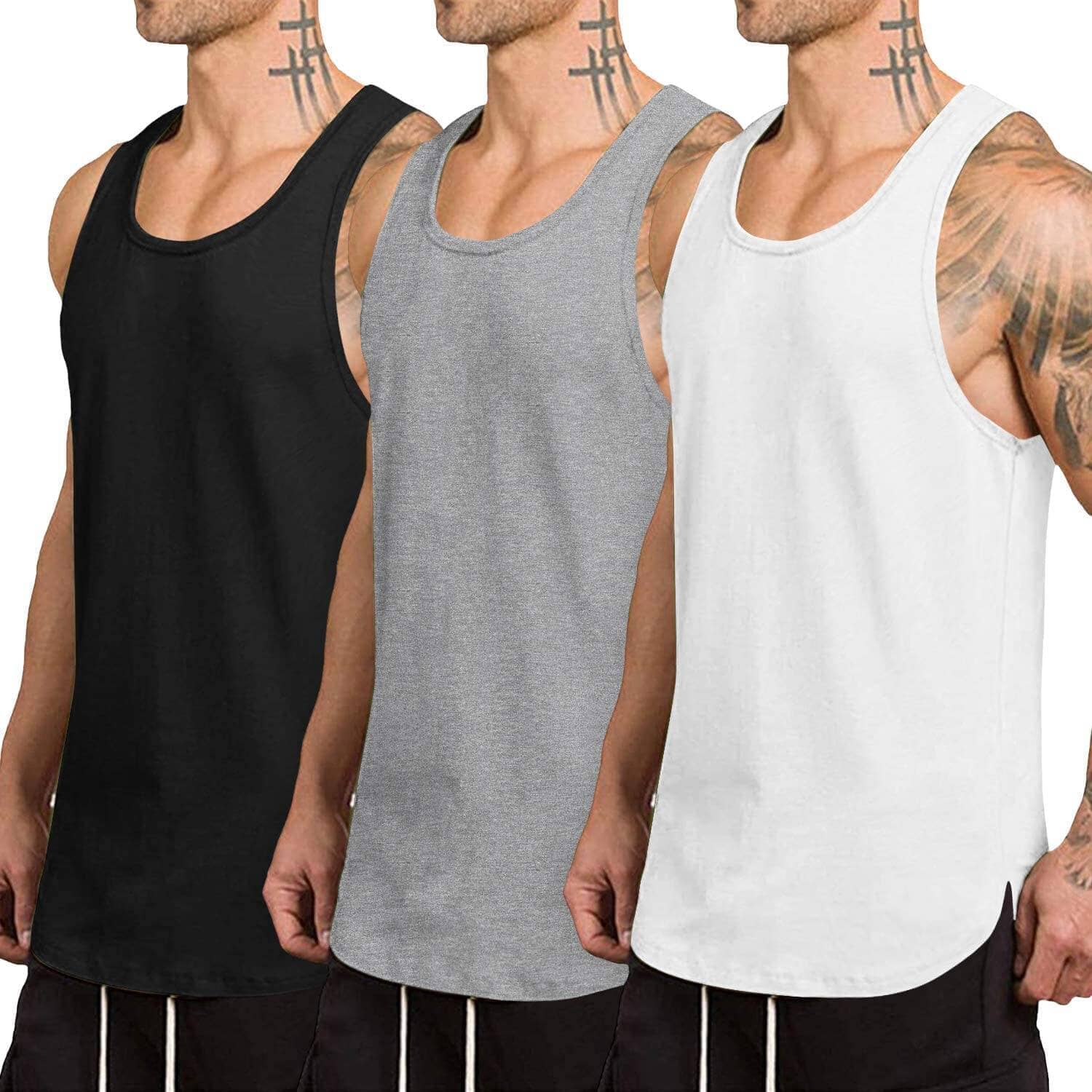 3-Pack Snabbtorkande Gym Väst