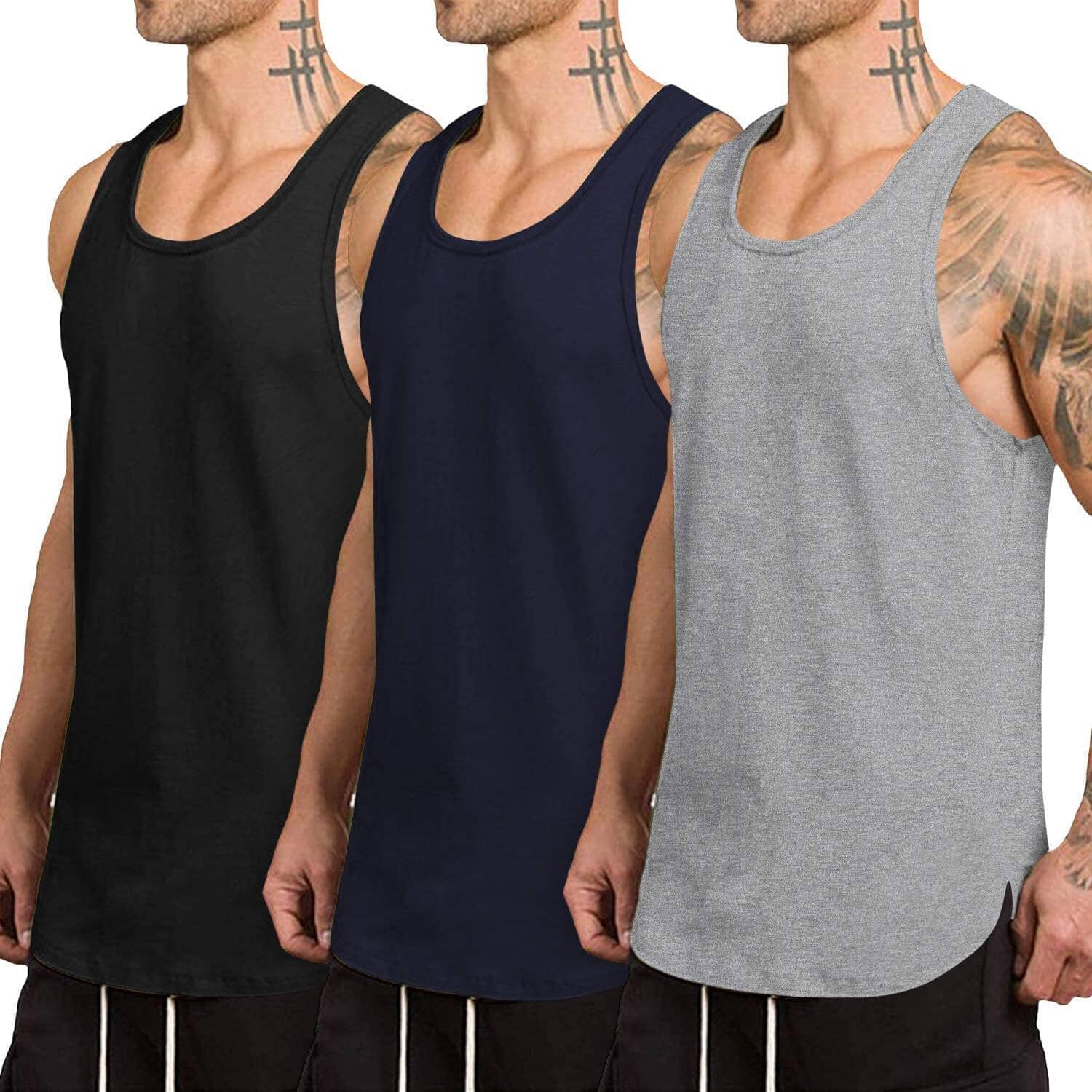 3-Pack Snabbtorkande Gym Väst