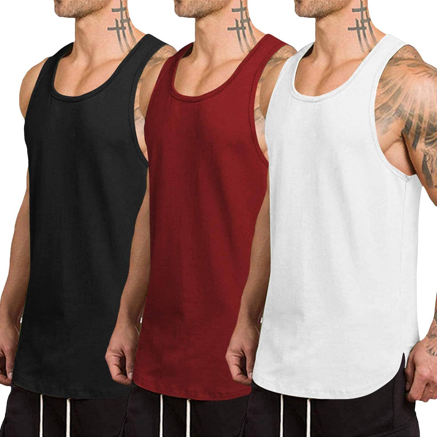 3-Pack Snabbtorkande Gym Väst