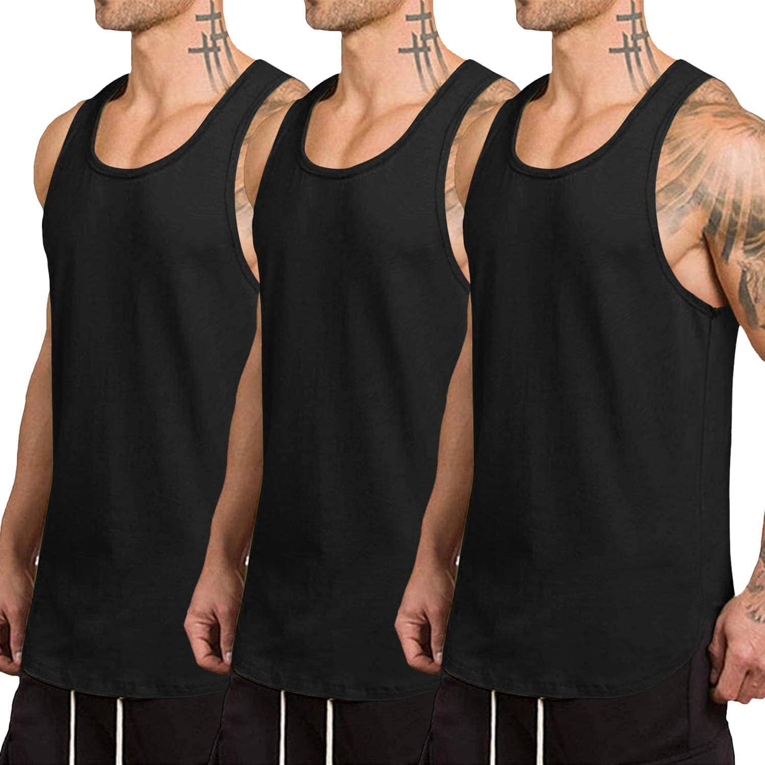 3-Pack Snabbtorkande Gym Väst