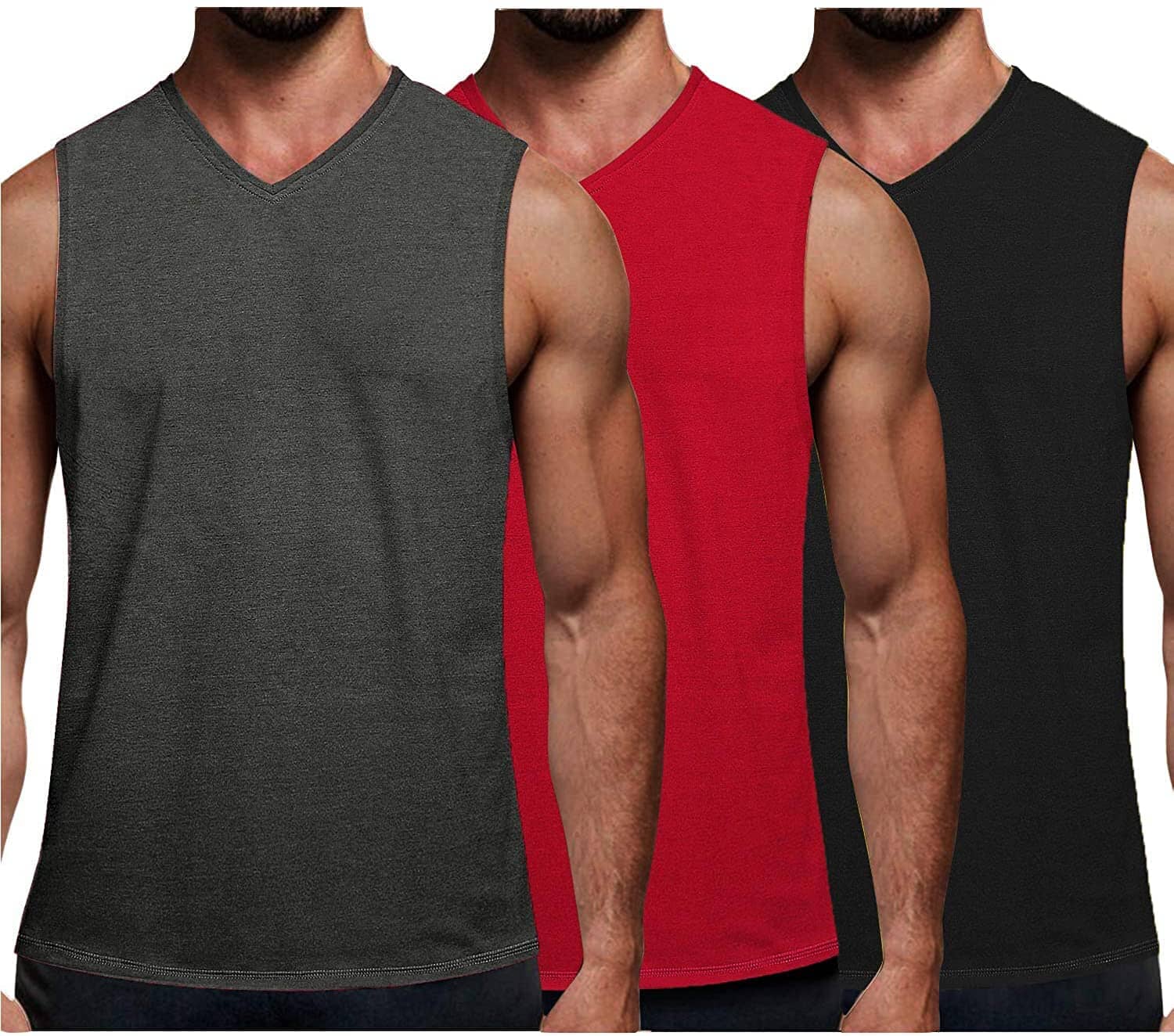 3-Pack Fitness Tank Top