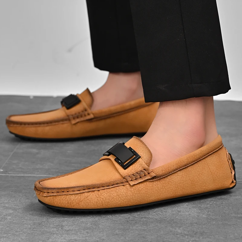 Prestige Läderloafers