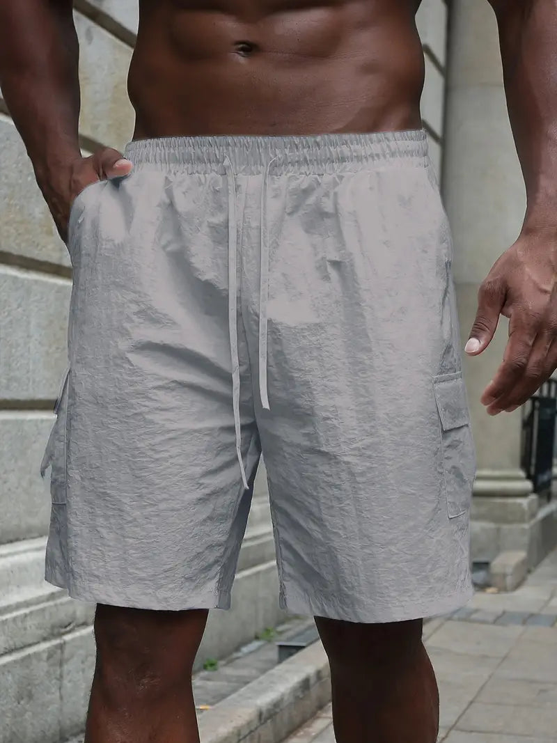 Leblanc™ | Andningsbara Shorts med Elastisk Midja