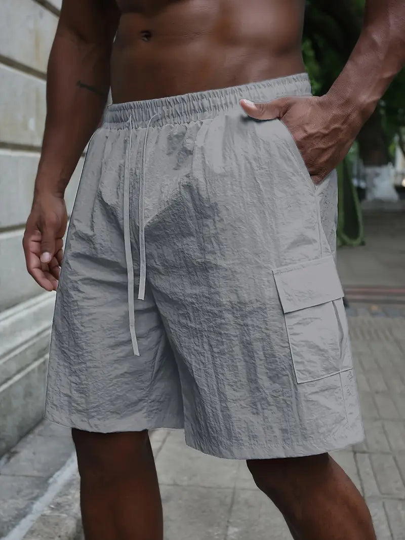 Leblanc™ | Andningsbara Shorts med Elastisk Midja