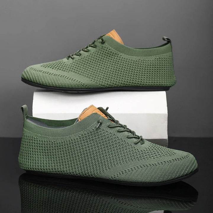 Mesh Knit Loafers