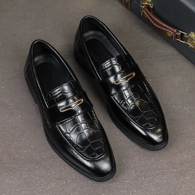 Harlow Läderloafers